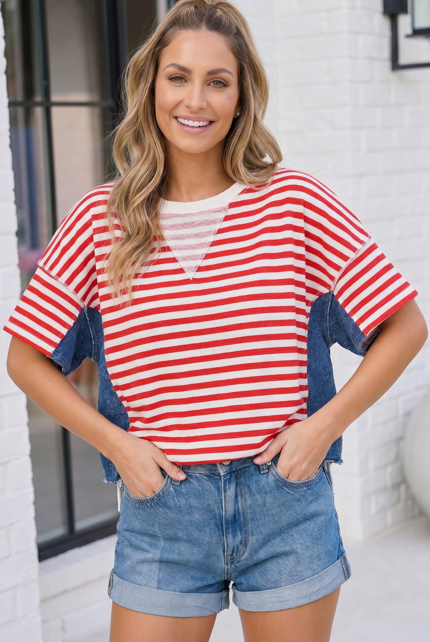 Stars Stripes and So Much Style Top